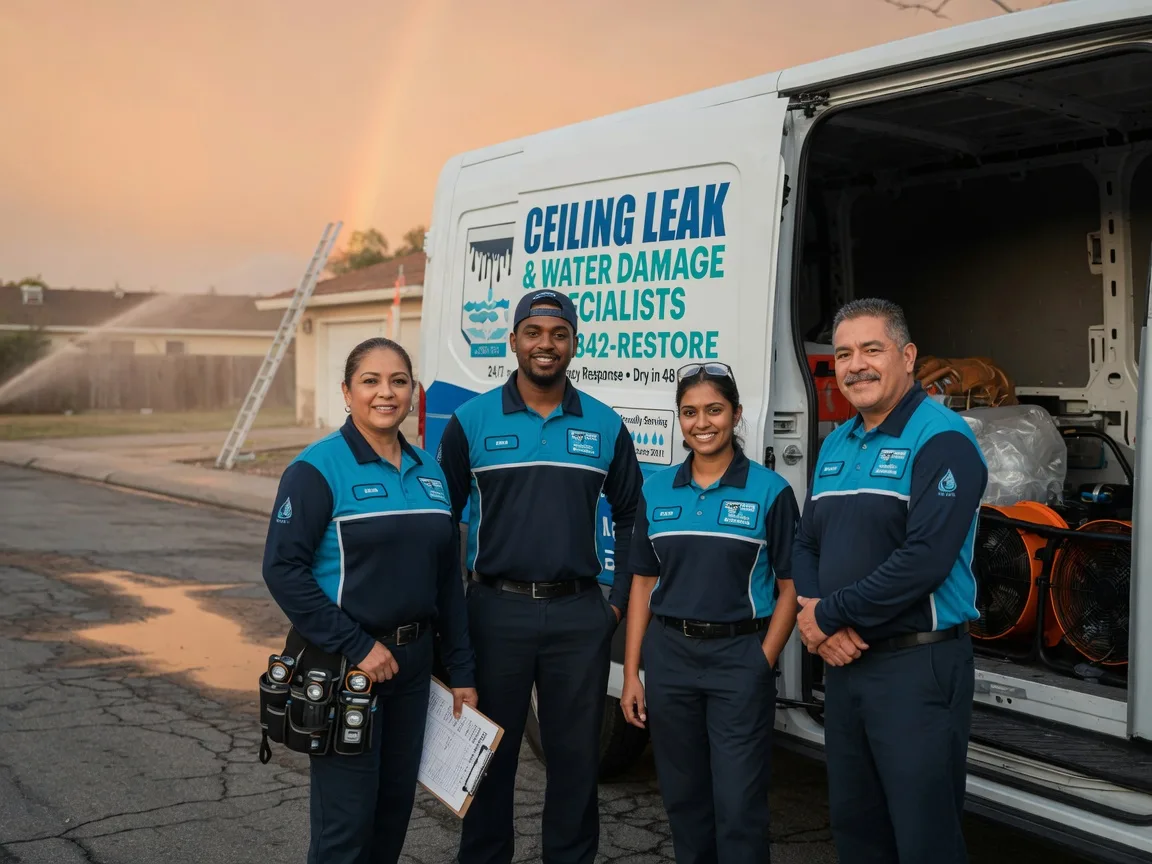 Ceiling Leak Cleanup company in Stratford, WA