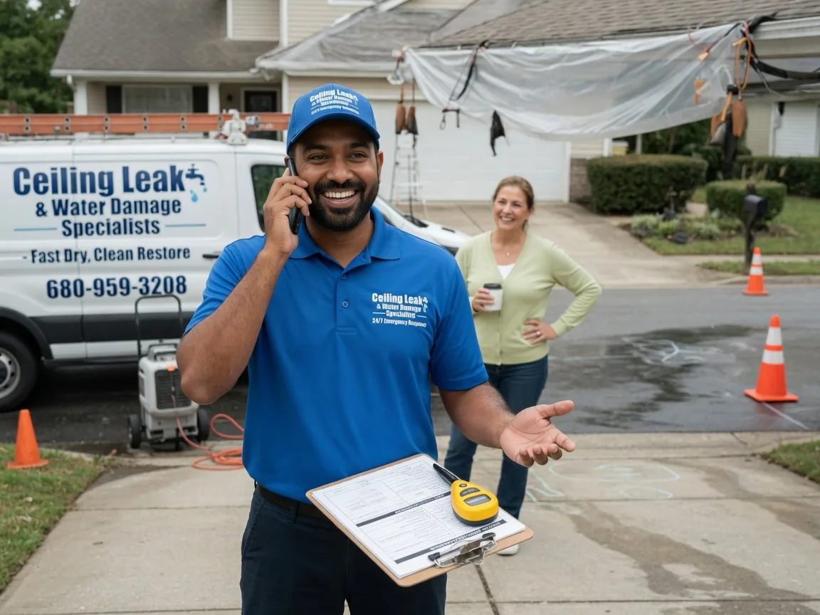 Ceiling Leak Cleanup Stratford, WA FAQs